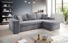 Luxusbetten24 Schlafsofa Designer Sofa Denver, mit Stauraum und Schlaffunktion Bild 2