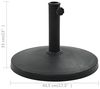 vidaXL Sonnenschirmfuß Rund 10 kg Schwarz Polyharz 45196 Bild 2