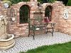 DanDiBo Gartenbank Metall Wetterfest Patina Grün 120 cm 2 Sitzer Sitzbank 96021 Parkbank Eisen Garten Bild 2