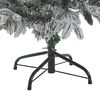 Künstlicher Weihnachtsbaum schneebedeckt 180 cm weiß FORAKER Bild 5