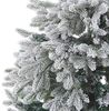 Künstlicher Weihnachtsbaum schneebedeckt 180 cm weiß FORAKER Bild 4