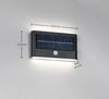 Solar Außenwandleuchte RAMOS auch per USB aufladbar mit Bewegungsmelder, B: 18cm Bild 5