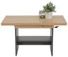 Couchtisch >MARCEL< in Artisan Eiche aus Holzwerkstoff - 142x57x68cm (BxHxT) Bild 3