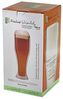 Feelino 500ml doppelwandiges Weizenbierglas Weizenlady, für 300ml Ladyweizen Bild 3