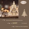 Weigla LED Lichterbogen Weihnachtsbaum mit Kugeln, Made in Germany (1-tlg), Lichterspitze, 7-flammig Bild 4