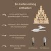 Weigla LED Lichterbogen Weihnachtsbaum mit Kugeln, Made in Germany (1-tlg), Lichterspitze, 7-flammig Bild 3
