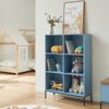 Bücherregal Colwyn 120x80x30 cm Blau [en. casa] Bild 4
