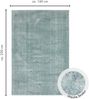 LUXOR living Hochflor-Teppich Gela, rechteckig, Höhe: 45 mm, Uni Farben, weich und flauschig, ideal im Wohnzimmer & Schlafzimmer Bild 3