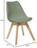 Stuhl, skandinavisch, Khaki Bild 3