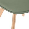 Stuhl, skandinavisch, Khaki Bild 5