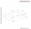 moebel17 Couchtisch Couchtisch Veyron Beige Granit Optik, Mit Granit Optik Bild 3