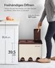 Songmics Mülleimer, Mülltrennsystem, aus Metall, 24 L, Küche Bild 2