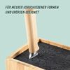 Relaxdays Messerblock Bambus mit Borsteneinsatz Bild 5