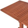 Spetebo Gartentisch Balkontisch BALTIMORE aus Eukalyptus Holz klappbar (Stück, 1-St, Holztisch), Outdoor Esstisch aus FSC Massivholz geölt Bild 5