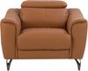 Sessel Leder Goldbraun NARWIK Bild 4