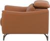 Sessel Leder Goldbraun NARWIK Bild 5