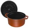 ZWILLING Kochtopf Gusseisen m. Deckel 26cm rund zimt 40511-297-0 1004668 COCOTTE STAUB Bild 5