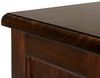 Sideboard Cambridge Mahagoni dunkelbraun 153x110x36 cm im Kolonialstil – Massivholz Bücherregal Aktenschrank Anrichte für Wohnzimmer Büro Bild 3