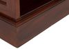 Sideboard Cambridge Mahagoni dunkelbraun 153x110x36 cm im Kolonialstil – Massivholz Bücherregal Aktenschrank Anrichte für Wohnzimmer Büro Bild 5