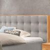 Hasena Dream Pronto Noah Polsterbett 180x200 cm Wildbuche natur, geölt - Fusshöhe 25 335-Pepe grey Bild 4