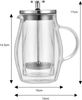 Klausberg Klausberg Kaffee-/Teebereiter 0,35l French Press KB7682 Bild 4