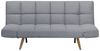 Schlafsofa 3-Sitzer Polsterbezug hellgrau INGARO Bild 1