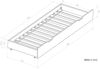 Einzelbett/Funktionsbett'Easy Premium Line' K1/h/s inkl. 2. Liegeplatz und 2 Abdeckblenden, 90x200 cm Buche Vollholz massiv Natur Bild 5