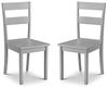 Julian Bowen Kobe Esszimmerstuhl, 2 Stück, grau Bild 1