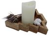 Spetebo Dekoteller Mango Dekoschale Tannenbaum - 24,5 x 21 cm (Packung, 1 tlg), Holz Tischdeko für Weihnachten Bild 5