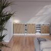 Küchenschrank für Dachschrägen R-Line Artisan-Eiche 60 cm mit 2 Türen Vicco Bild 2