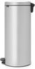 Brabantia Newicon Treteimer, Mülleimer, Abfalleimer, Metallic Grey, Grau, 30 L, 114465 Bild 3