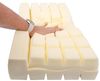 Traumschloss Nackenstützkissen Premium Plus, Füllung: Viscoschaumkern, Bezug: 100% Polyester, Rückenschläfer, Seitenschläfer, Bauchschläfer, supersoft Ohrenweichzone mit aufwendigem 3D Würfelschnitt (RG50) Bild 3