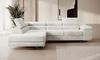 Selsey STEVIL - Ecksofa L-Sofa mit Schlaffunktion, Bettkasten, Ottomane links, Cordbezug Graubeige Bild 2