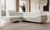 Selsey STEVIL - Ecksofa L-Sofa mit Schlaffunktion, Bettkasten, Ottomane links, Cordbezug Graubeige Bild 5