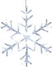 LED Crystal Schneeflocke, 24 c/w LED, 40 cm, outd. Bild 2