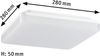 Rechteckige Deckenleuchte Cela IP44 LED Panel mit WhiteSwitch Weiß Kunststoff Paulmann 79839 Bild 2