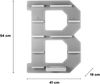 Boarti Tonie Regal Buchstabe 'B', grau Bild 2
