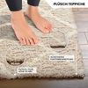 Livabliss Hochflor-Teppich SMOLENSK, rechteckig, Höhe: 52 mm, Flauschig, Langflor, Weich, Boho Wohnzimmerteppich, Grau Bild 4