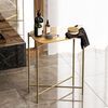 Couchtisch, 'SHB-003', 56 x 26 x 40, Gold, Natürlich Bild 2