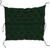 TexDeko® Garden Gartenbankauflage mit Rückenlehne wasserabweisend UV - beständig Bankauflage In- & Outdoor Sitzkissen und Rückenkissen Hollywoodschaukel Sitzpolster (140 x 50 x 50 cm Dunkelgrün) Bild 3