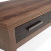 Stella Trading Balin Couchtisch in Canyon Eiche Optik, Schwarz - geräumiger Sofatisch mit Schubladen für Ihr Wohnzimmer - 110 x 40 x 60 cm (B/H/T) Bild 5