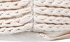 Pouf DAMAN Helles Beige Baumwolle 50 cm 50 cm Bild 5