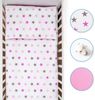 2-teiliges Baby Kinder Bettbezug 135x100 cm mit Kopfkissenbezug - Muster 19 Bild 3