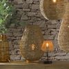 Lampe aus Metall, Höhe 55 cm, indischer Sommer, beige - Atmosphera Bild 5