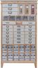 Apotheker-Schrank HWC-A43, Tanne Holz massiv, Vintage Shabby-Look, 152 x 81 x 34 cm Bild 3