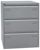 Bisley LIGHT Hängeregistraturschrank, doppelbahnig, DIN A4, 3 HR-Schubladen, Farbe oxfordblau Bild 4