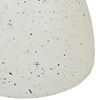 Beliani 'CAFFI' Beistelltisch rund, Terrazzo Optik, Keramik weiß, 52 x 50 x 50 cm Bild 5