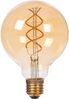 LUCIDE G95 Glühlampe, Ø 9,5 cm, E27, 1x4,9 W, 2200 K, Bernsteinfarben, Bernstein Bild 2