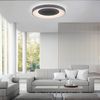 Leuchten Direkt Deckenleuchte, grau Deckenleuchte, schwarz 1xLED-Board/60W/2700-5000K Innenleuchte, IP20 Deckenleuchte 14327-18 Bild 3