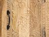 Hochschrank Massivholz Mango braun 50x180x40 cm Badschrank Landhausstil Badezimmerschrank massivum Santa Cruz Bild 4